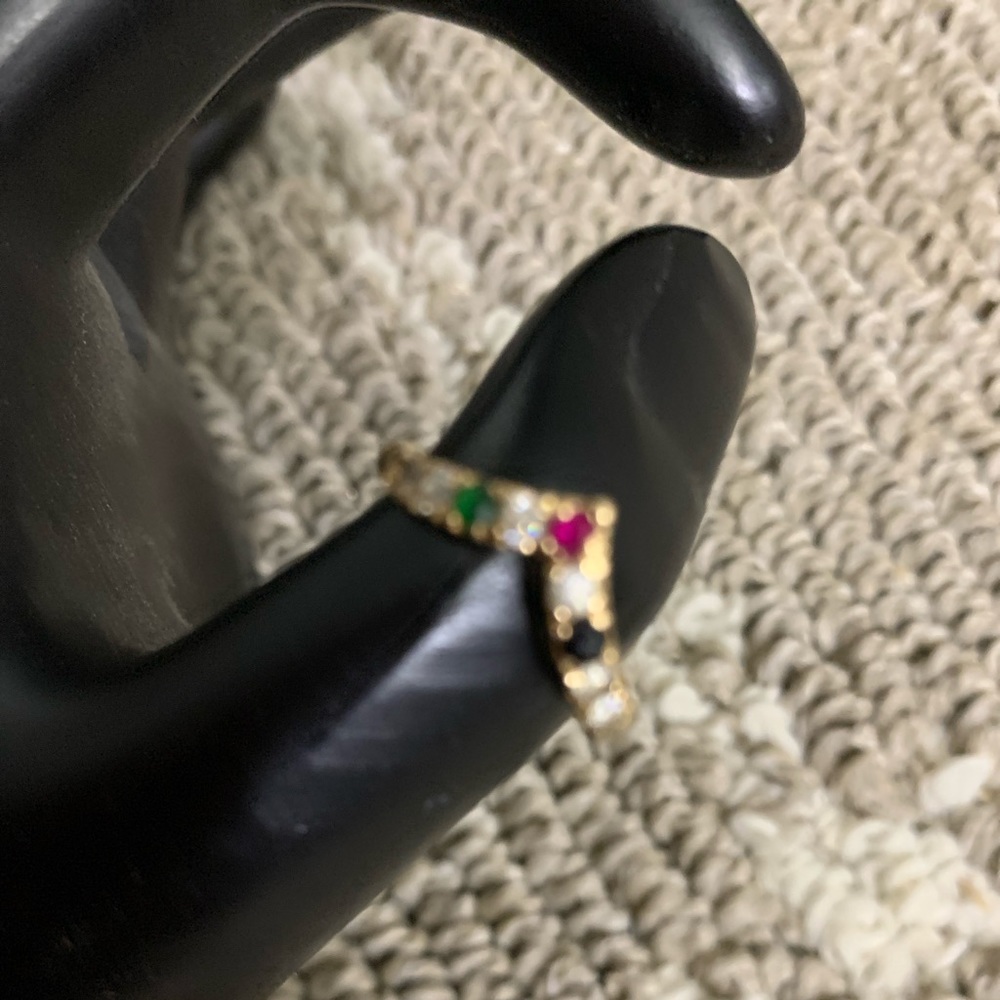 18k gold ring